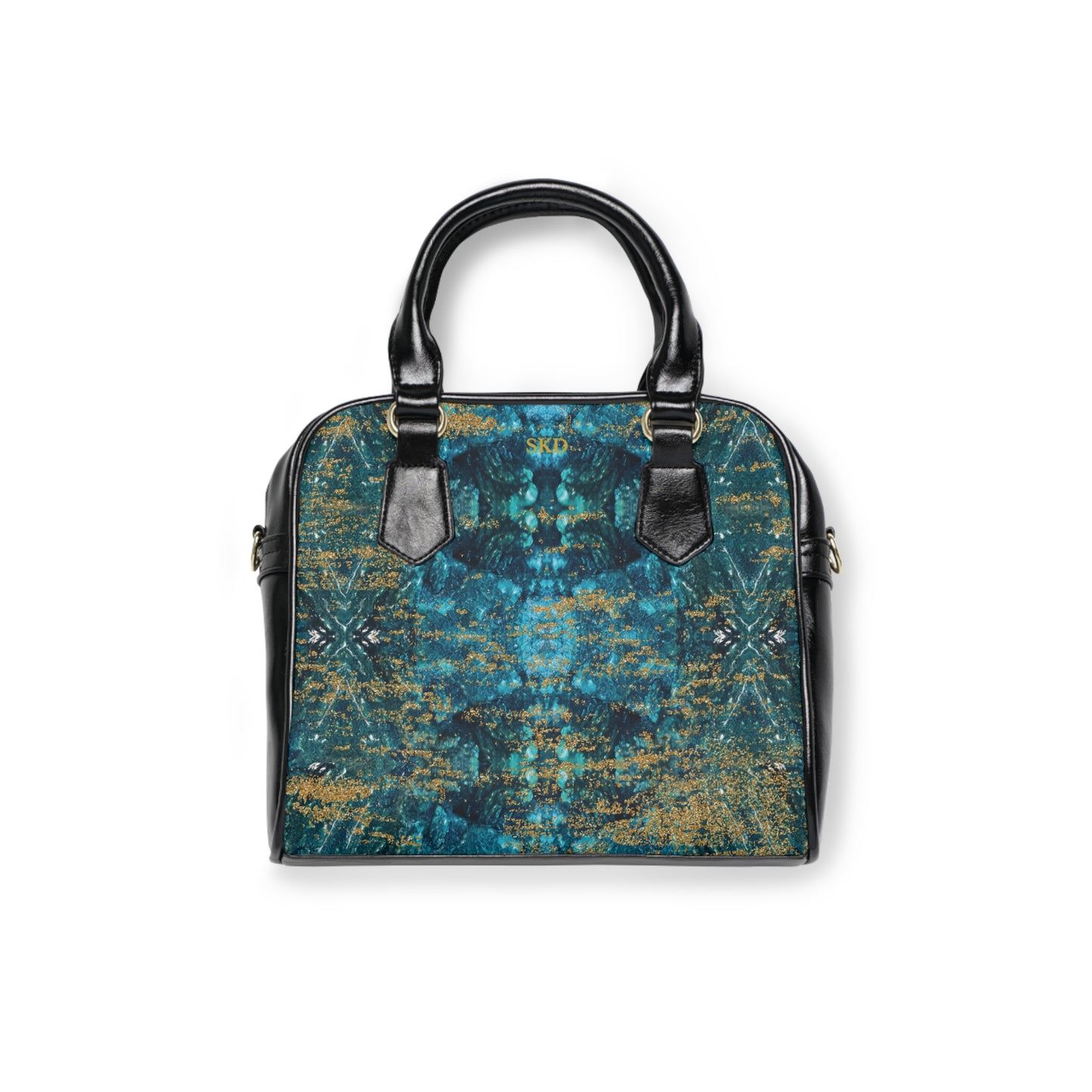 LIMITED EDITION: Celestial Reverie | Chrysocolla & Pyrite Inspired Handbag | Collector’s Vault Edition of Cleopatra’s Wise Stone