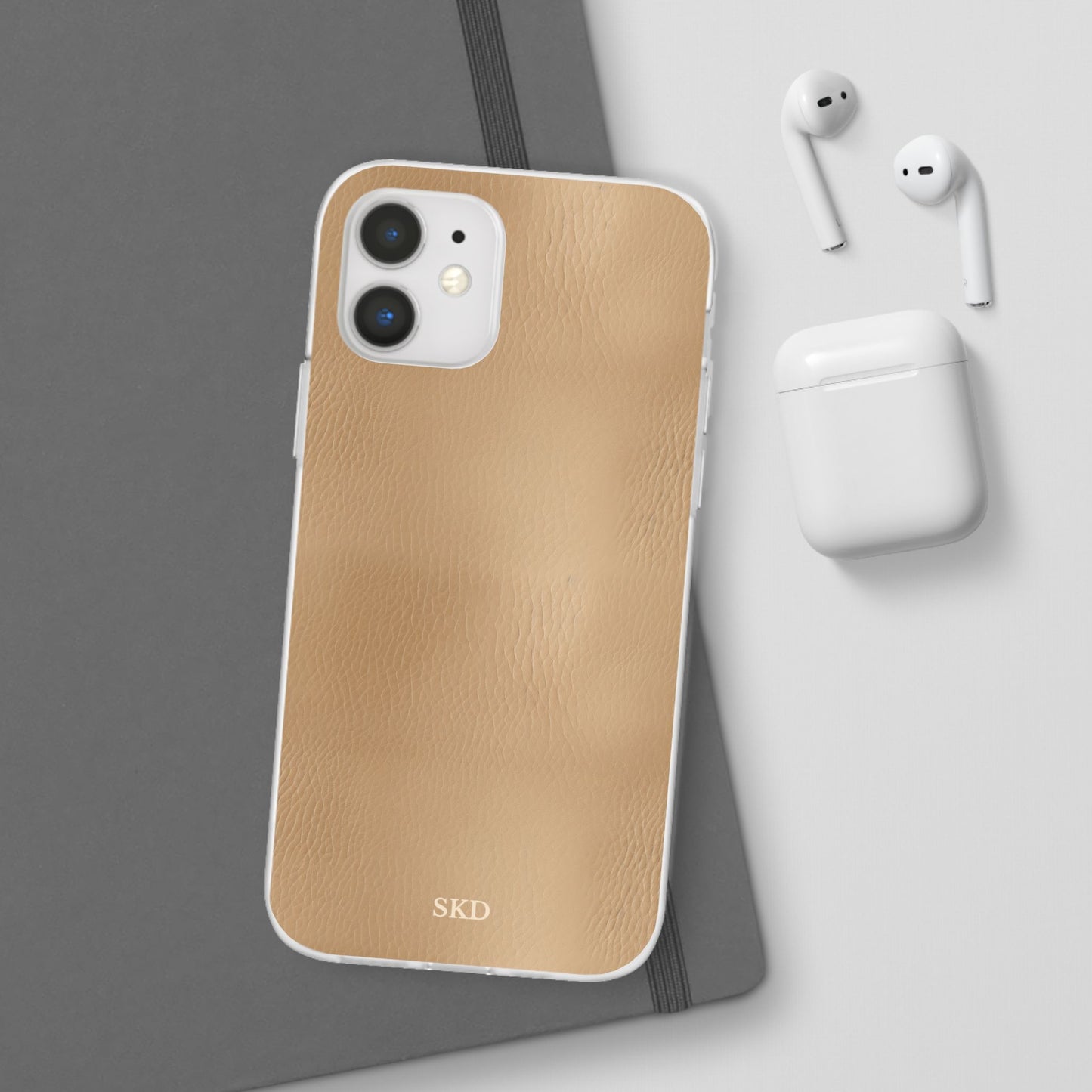 Tawny Reserve | Tan Faux Leather iPhone Case | Timeless Protection with Elevated Style