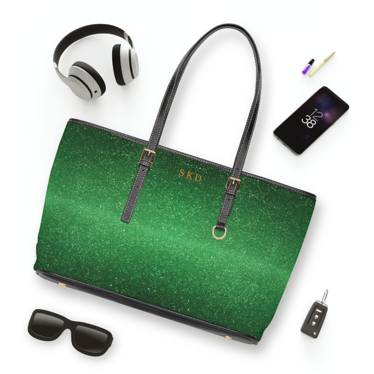 LIMITED EDITION: Emerald Enchantment | Shimmering Fairytale Shoulder Bag | Radiant Sophistication in Every Shade of Courage