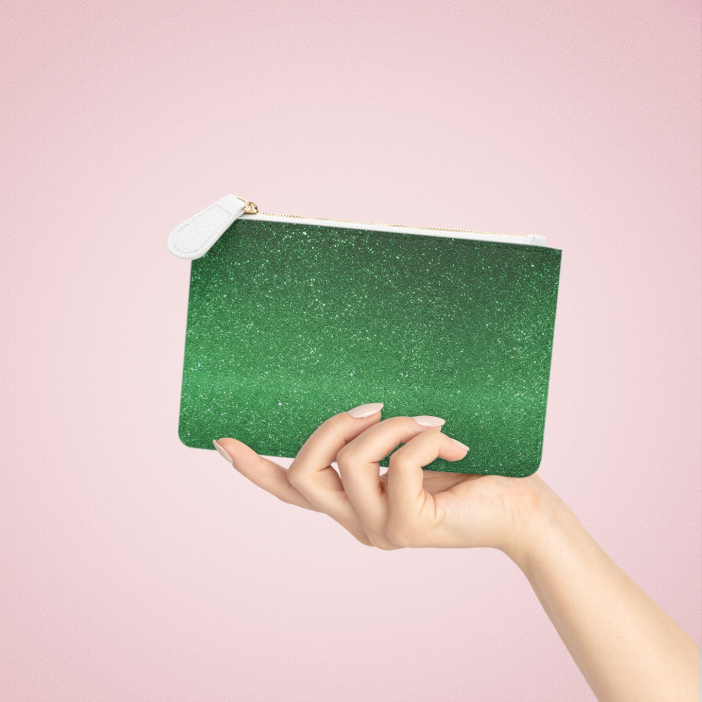 LIMITED EDITION: Emerald Enchantment | Shimmering Fairytale Mini Clutch Bag | Radiant Sophistication in Every Shade of Courage