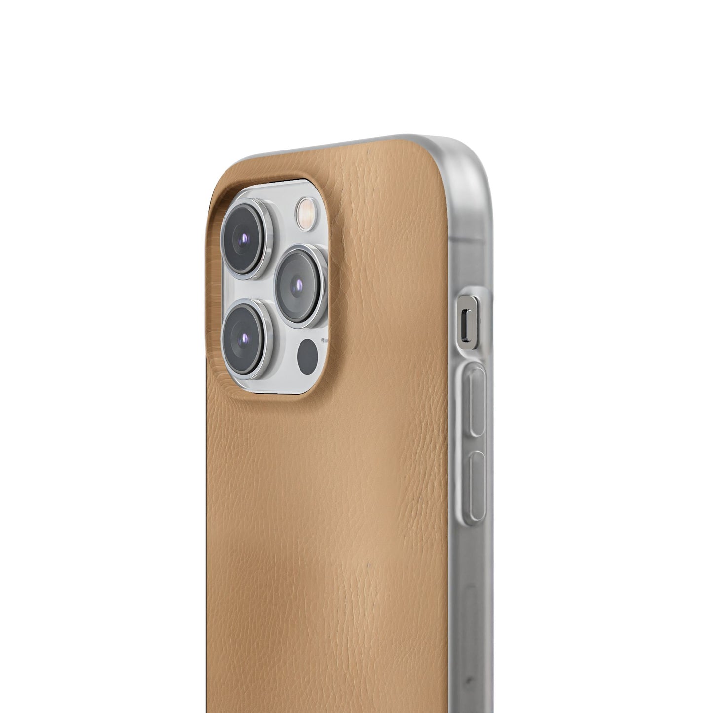 Tawny Reserve | Tan Faux Leather iPhone Case | Timeless Protection with Elevated Style
