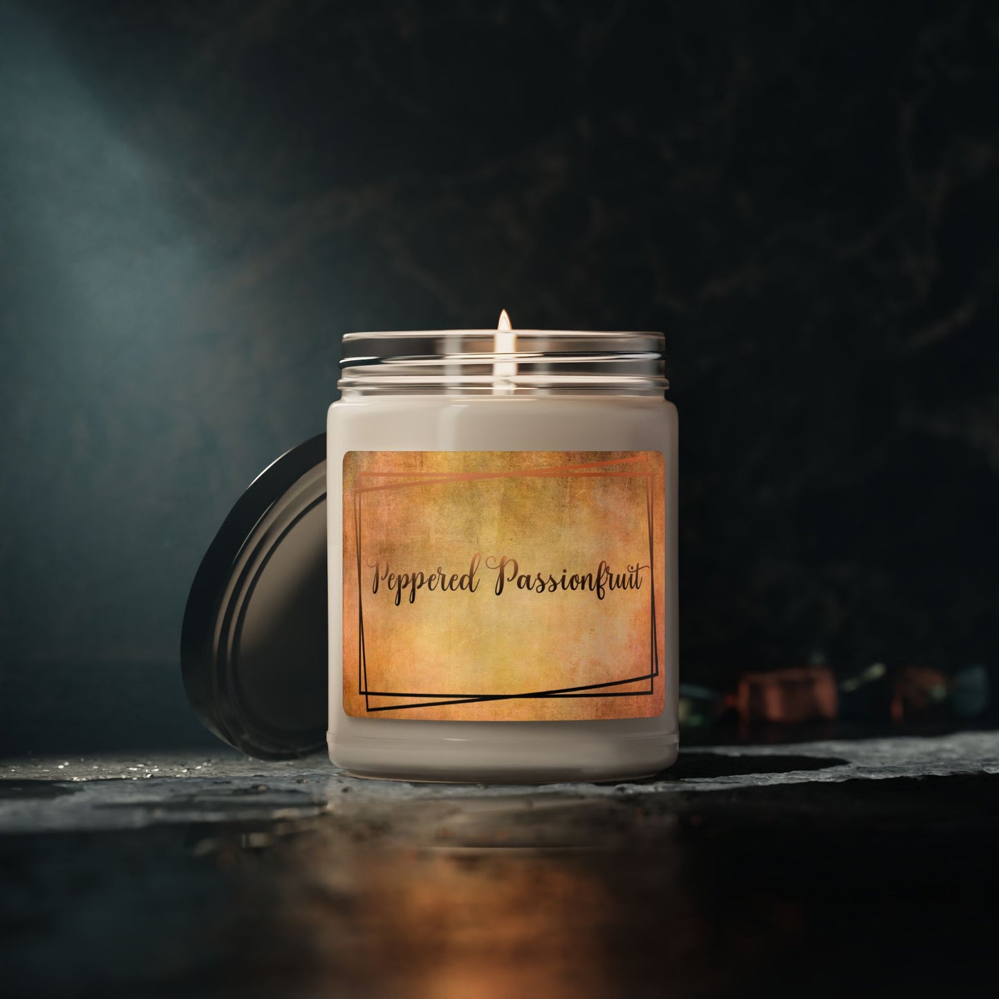 Cinnamon Vanilla | Custom 9oz Scented Soy Candles | Available in 9 Luxurious Scents