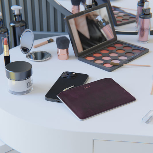 Core Collection: Nocturne Velour | Royal Purple-Toned Mini Clutch Bag | Elegance for Effortless Sophistication