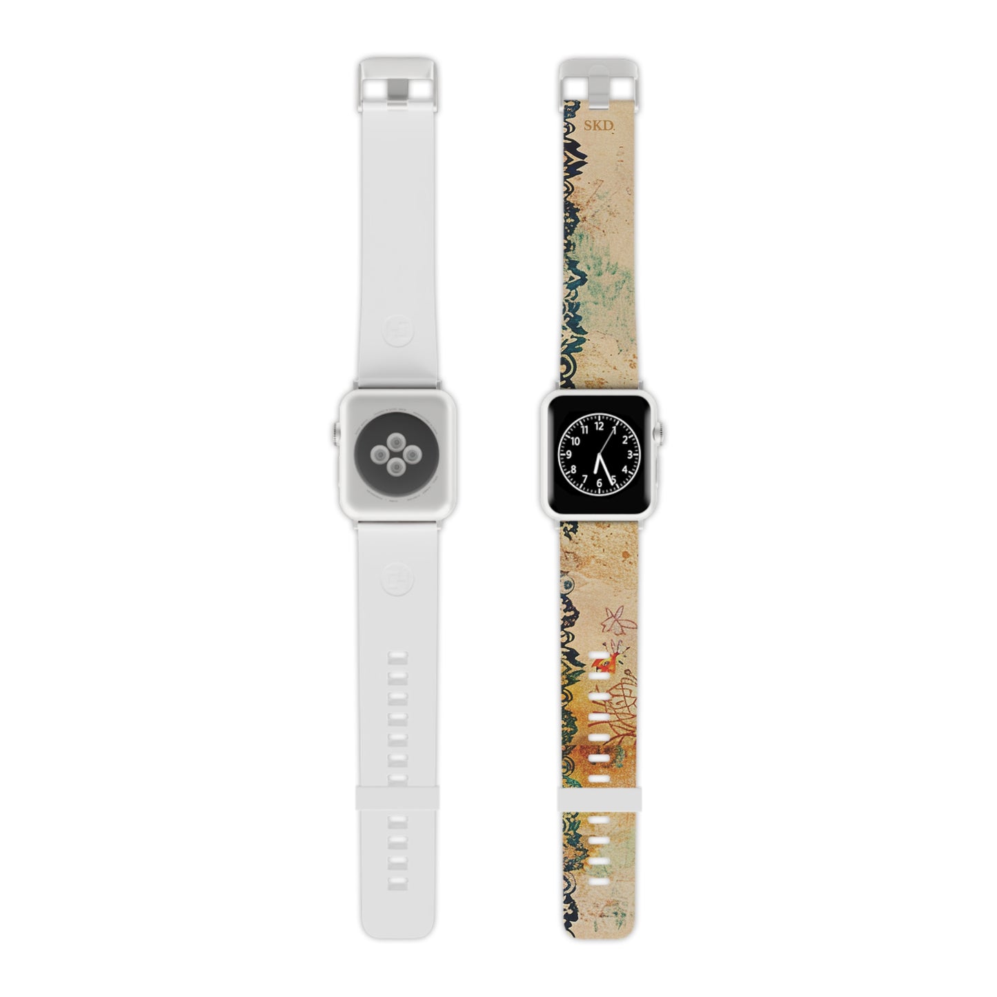 LIMITED EDITION: Timeless Tapestry | Digital Couture Vintage Floral Apple Watch Band | Adjustable Strap, Sweat-Resistant & Compatible with All Series