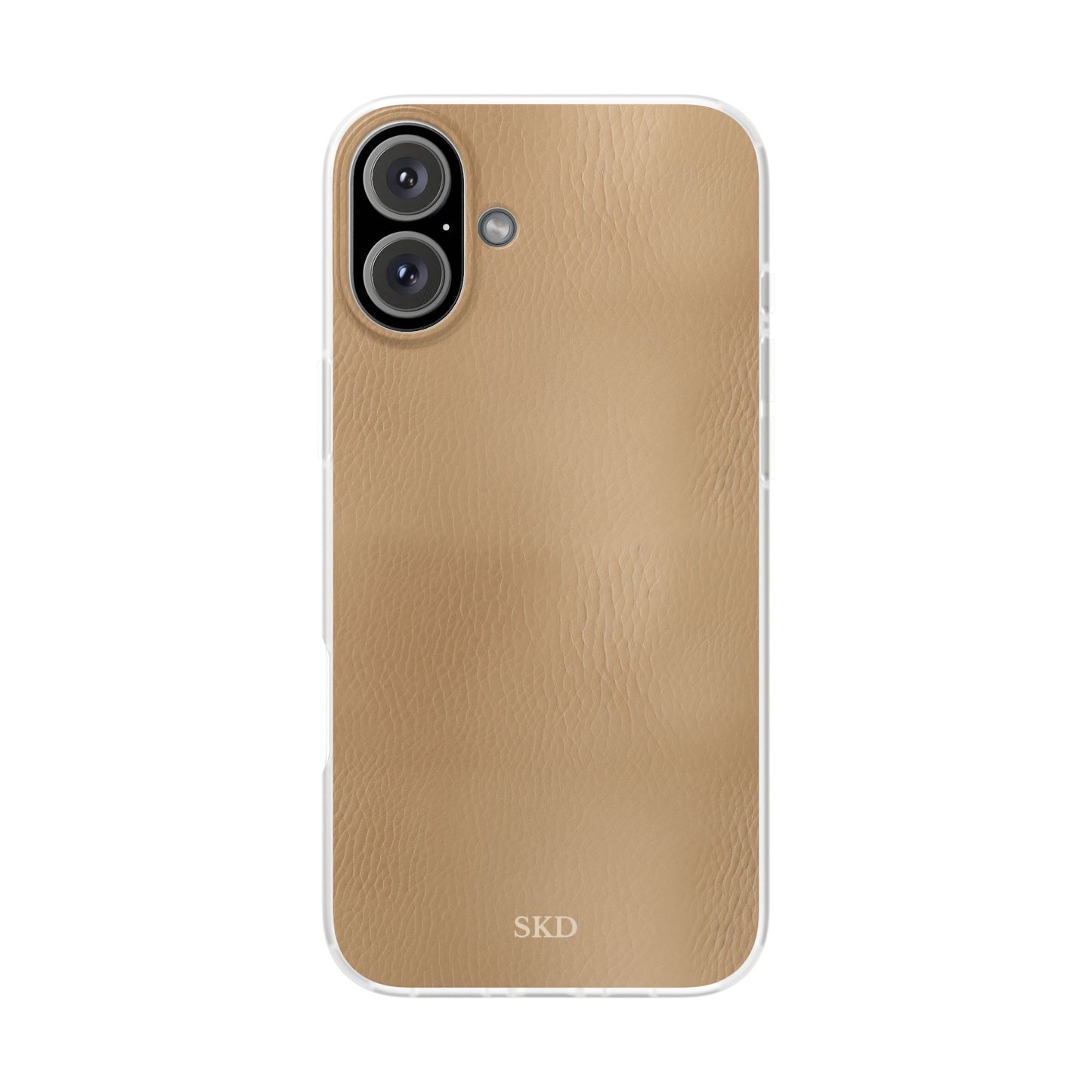 Tawny Reserve | Tan Faux Leather iPhone Case | Timeless Protection with Elevated Style