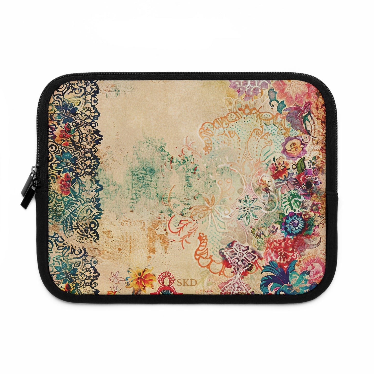 LIMITED EDITION: Timeless Tapestry | Vintage LIMITED EDITION: Timeless Tapestry | Vintage Floral Laptop Sleeve | Sleek, Style, and Protection