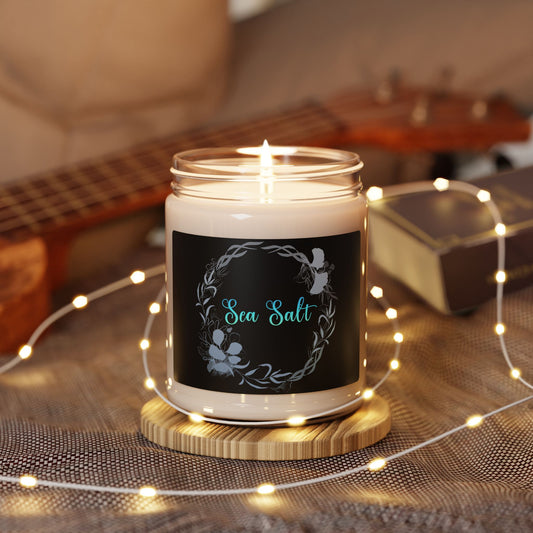 Sea Salt & Orchid | Custom 9oz Scented Soy Candles | Available in 9 Luxurious Scents