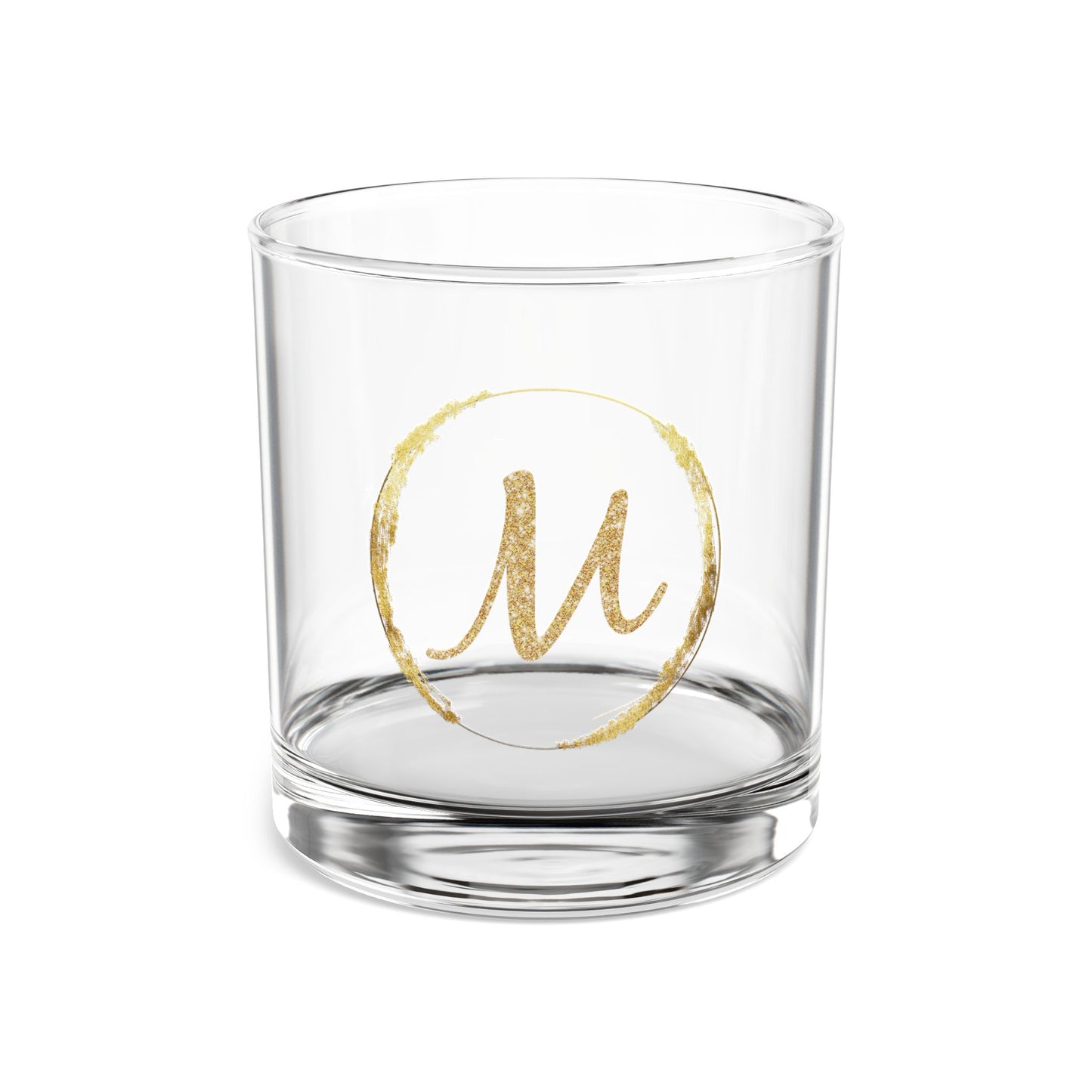 Letter M | 10oz Rocks Glass - Durable, BPA-Free, Made in the USA