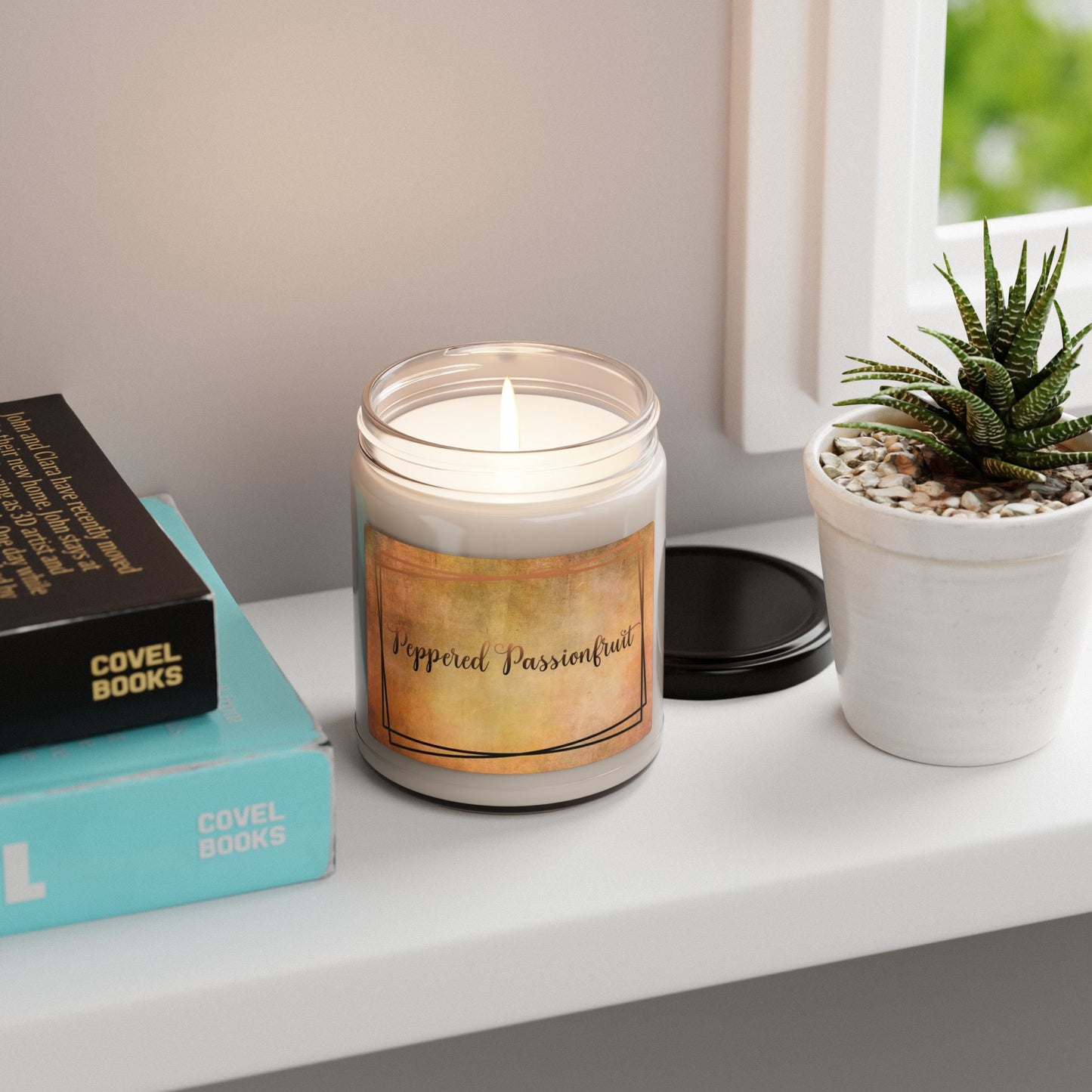 Clean Cotton | Custom 9oz Scented Soy Candles | Available in 9 Luxurious Scents