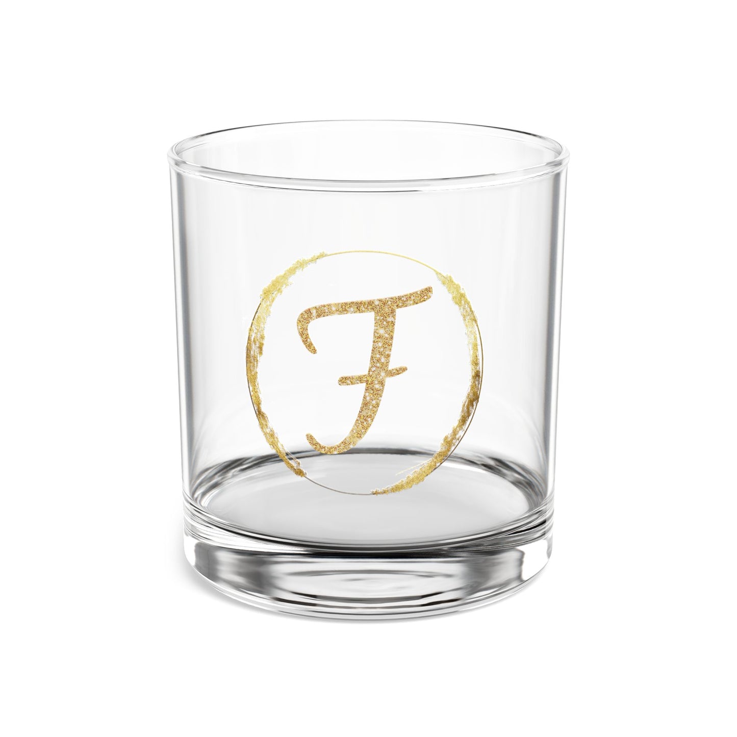 Letter F | 10oz Rocks Glass - Durable, BPA-Free, Made in the USA