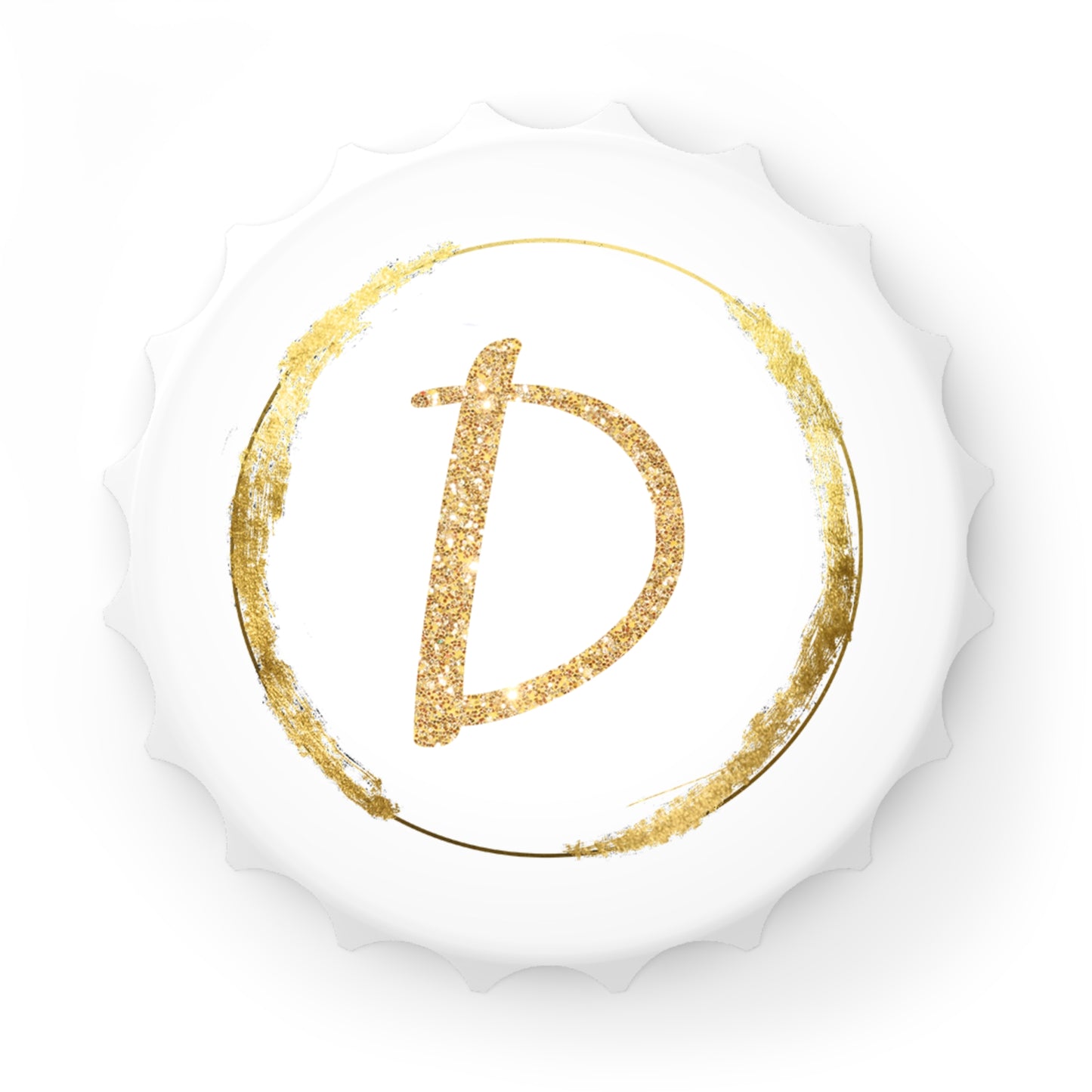 Letter D | Personalized Bottle Opener – Custom Gift for Beer Lovers & Special Occasions