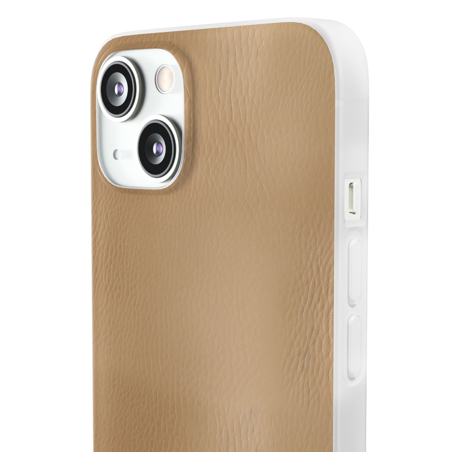 Tawny Reserve | Tan Faux Leather iPhone Case | Timeless Protection with Elevated Style