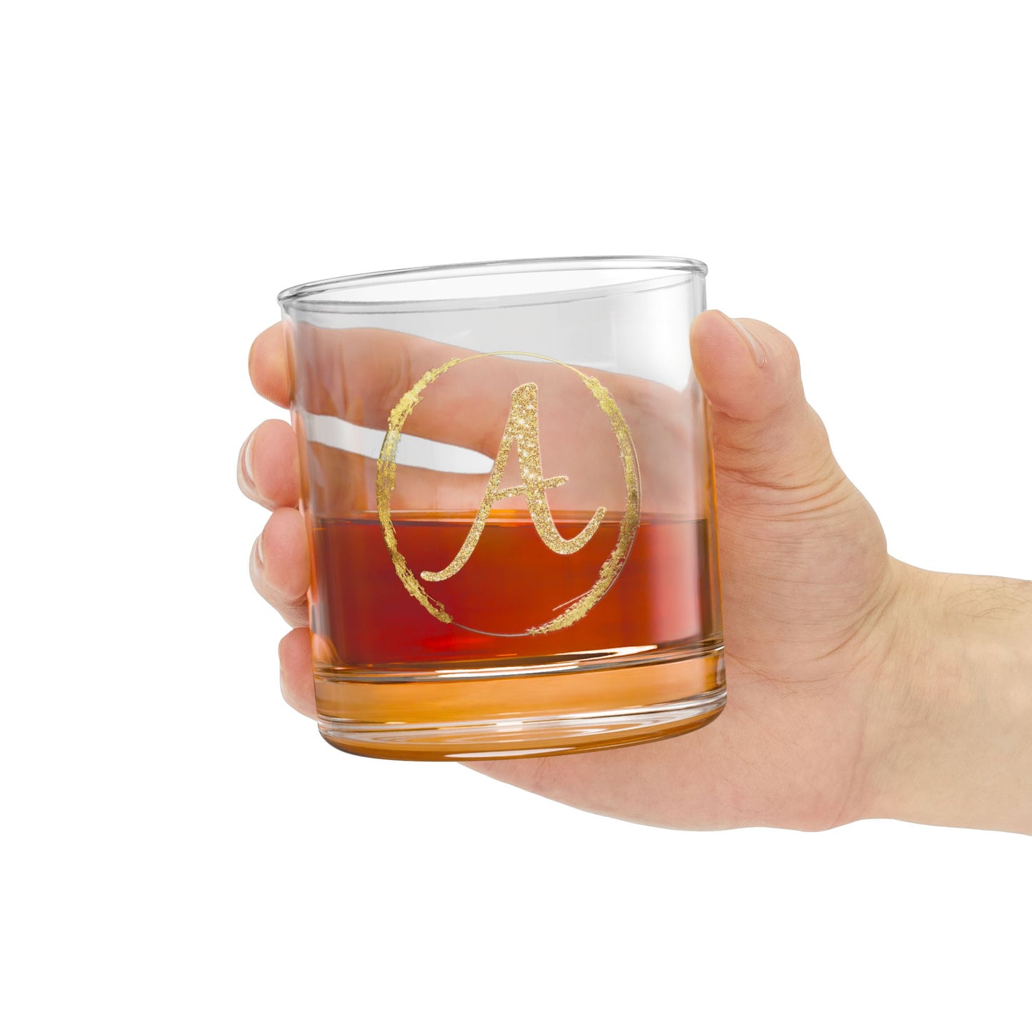 Letter A | 10oz Rocks Glass - Durable, BPA-Free, Made in the USA